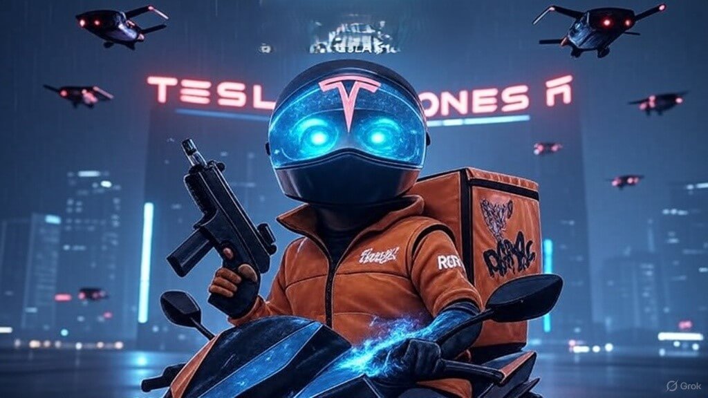 Concept Art: Androide Repartidor